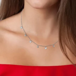 So Charm Bijoux Collier Et Pendentif<Collier Femme So Charm - B3117-ARGENT - Collier Mode Argenté