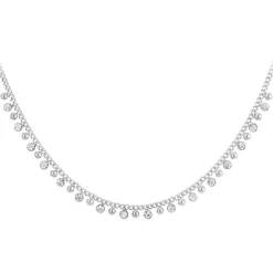 So Charm Bijoux Collier Et Pendentif<Collier Femme So Charm - B3120-ARGENT - Collier Mode Argenté