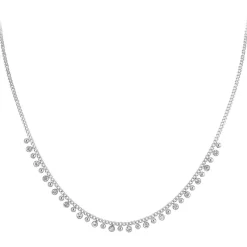 So Charm Bijoux Collier Et Pendentif<Collier Femme So Charm - B3120-ARGENT - Collier Mode Argenté