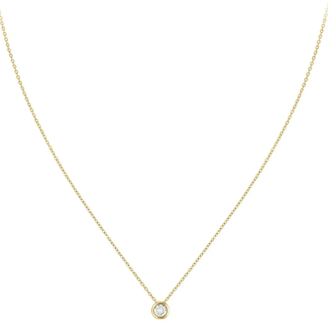So Charm Bijoux Collier Et Pendentif<Collier Femme So Charm - B3086-DORE - Collier Mode Doré