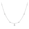 So Charm Bijoux Collier Et Pendentif<Collier Femme So Charm - BD2370-ARGENT-DIAMANT - Collier Mode Argenté