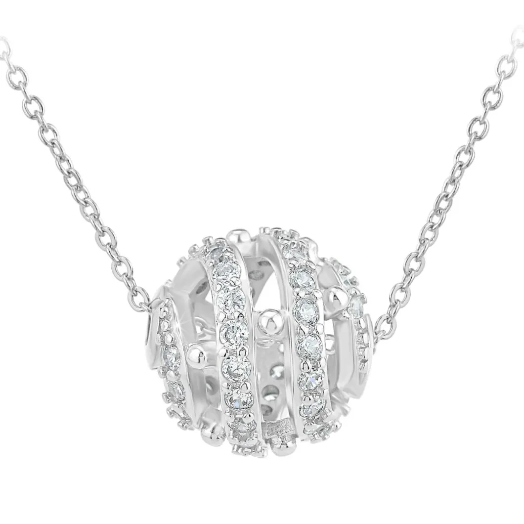 So Charm Bijoux Collier Et Pendentif<Collier Femme So Charm - B3328-ARGENT - Collier Mode Argenté