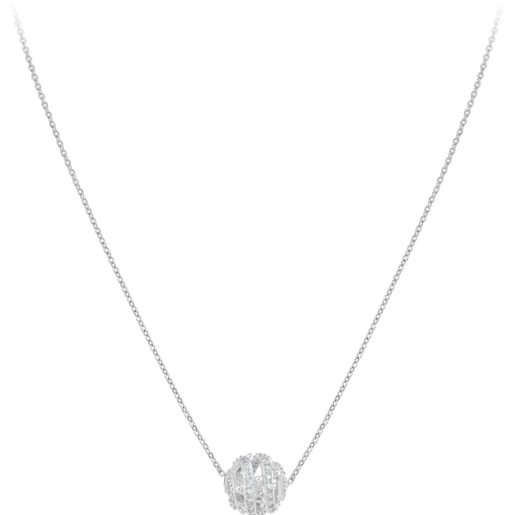 So Charm Bijoux Collier Et Pendentif<Collier Femme So Charm - B3328-ARGENT - Collier Mode Argenté