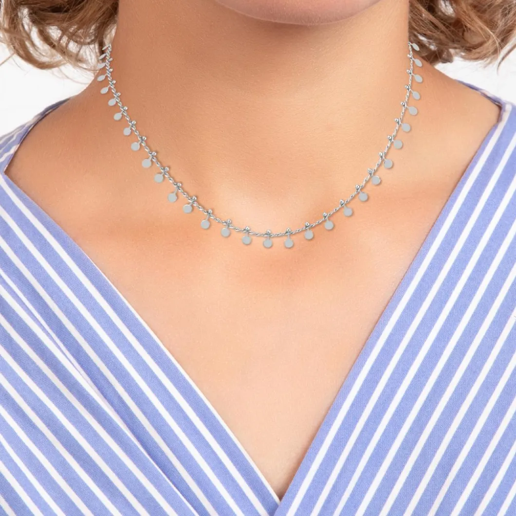 So Charm Bijoux Collier Et Pendentif<Collier Femme So Charm - B3097- - Collier Mode é Argent