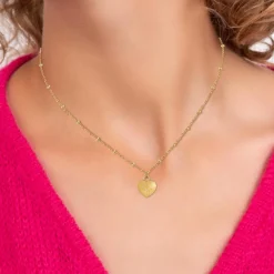 So Charm Bijoux Collier Et Pendentif<Collier Femme So Charm - BD4097-DORE - Collier Coeur Doré