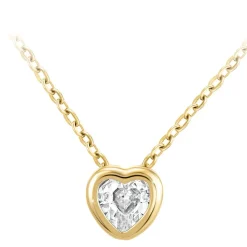 So Charm Bijoux Collier Et Pendentif<Collier Femme So Charm - B3084-DORE - Collier Coeur Doré