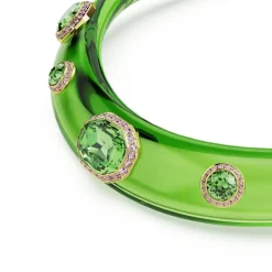 Swarovski Collier Et Pendentif<Collier Femme Dulcis - 5723510 Plaqué Or Vert