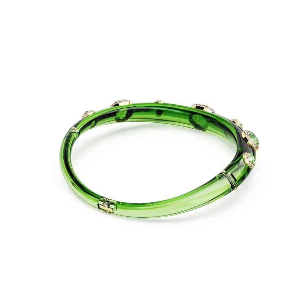 Swarovski Collier Et Pendentif<Collier Femme Dulcis - 5723510 Plaqué Or Vert