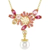 Swarovski Collier Et Pendentif<Collier Femme Gema Pearl - 5688490 rose,doré