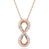 Swarovski Collier Et Pendentif<Collier Femme Hyperbola - 5677623 doré rose,blanc
