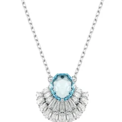 Swarovski Collier Et Pendentif<Collier Femme Idyllia E - 5689195 bleu,argent
