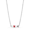 Pandora Collier Et Pendentif<Collier Flèche & Cœur en Verre de Murano
