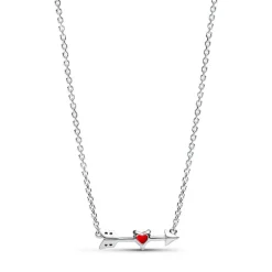 Pandora Collier Et Pendentif<Collier Flèche & Cœur en Verre de Murano
