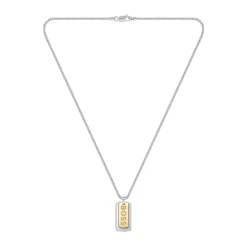 Boss Bijoux Collier Et Pendentif<Collier Homme Devon - 1580576 Acier Doré