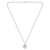 Boss Bijoux Collier Et Pendentif<Collier Homme Double B Coin-1580761 Acier Argent
