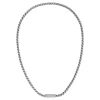 Boss Bijoux Collier Et Pendentif<Collier Homme Doran - 1580693 Acier Argent