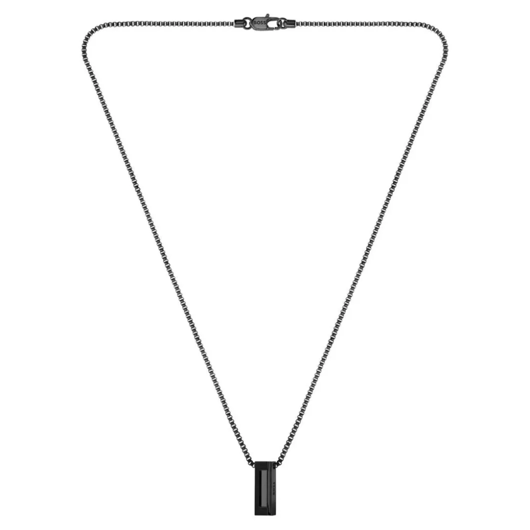 Boss Bijoux Collier Et Pendentif<Collier Homme Candor Jewelry-1580750 Acier Noir