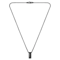 Boss Bijoux Collier Et Pendentif<Collier Homme Candor Jewelry-1580750 Acier Noir