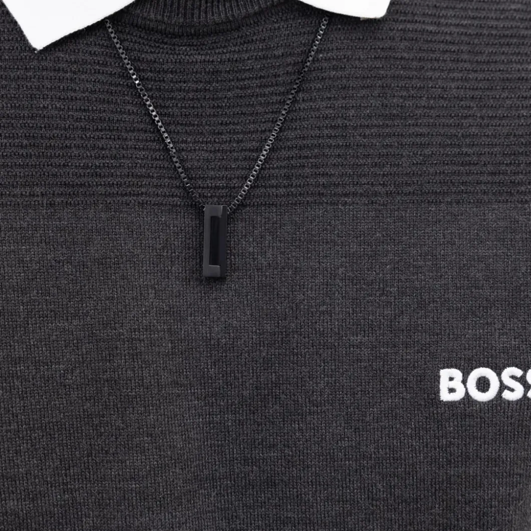 Boss Bijoux Collier Et Pendentif<Collier Homme Candor Jewelry-1580750 Acier Noir