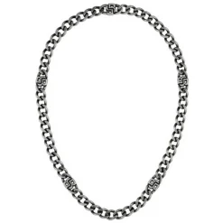 Boss Bijoux Collier Et Pendentif<Collier Homme Double B Absolute - 1580744 Acier