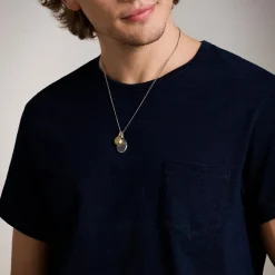 Fossil Bijoux Collier Et Pendentif<Collier Homme Acier Classique Drew - JF04850998 Acier inoxydable