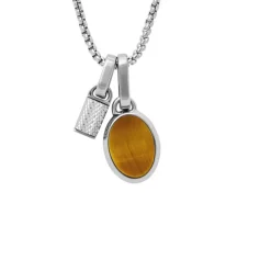 Fossil Bijoux Collier Et Pendentif<Collier Homme Acier Classique Jewelry - JF04852040 Acier inoxydable