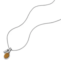 Fossil Bijoux Collier Et Pendentif<Collier Homme Acier Classique Jewelry - JF04852040 Acier inoxydable