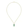 Lacoste Collier Et Pendentif<Collier Homme Fence - 2040325 Acier Doré, Vert