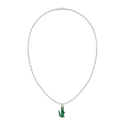Lacoste Collier Et Pendentif<Collier Homme Arthor - 2040228 Acier Vert