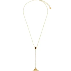 Kosma Paris Collier Et Pendentif<Collier - Collection Arielle & Onyx Noir Doré
