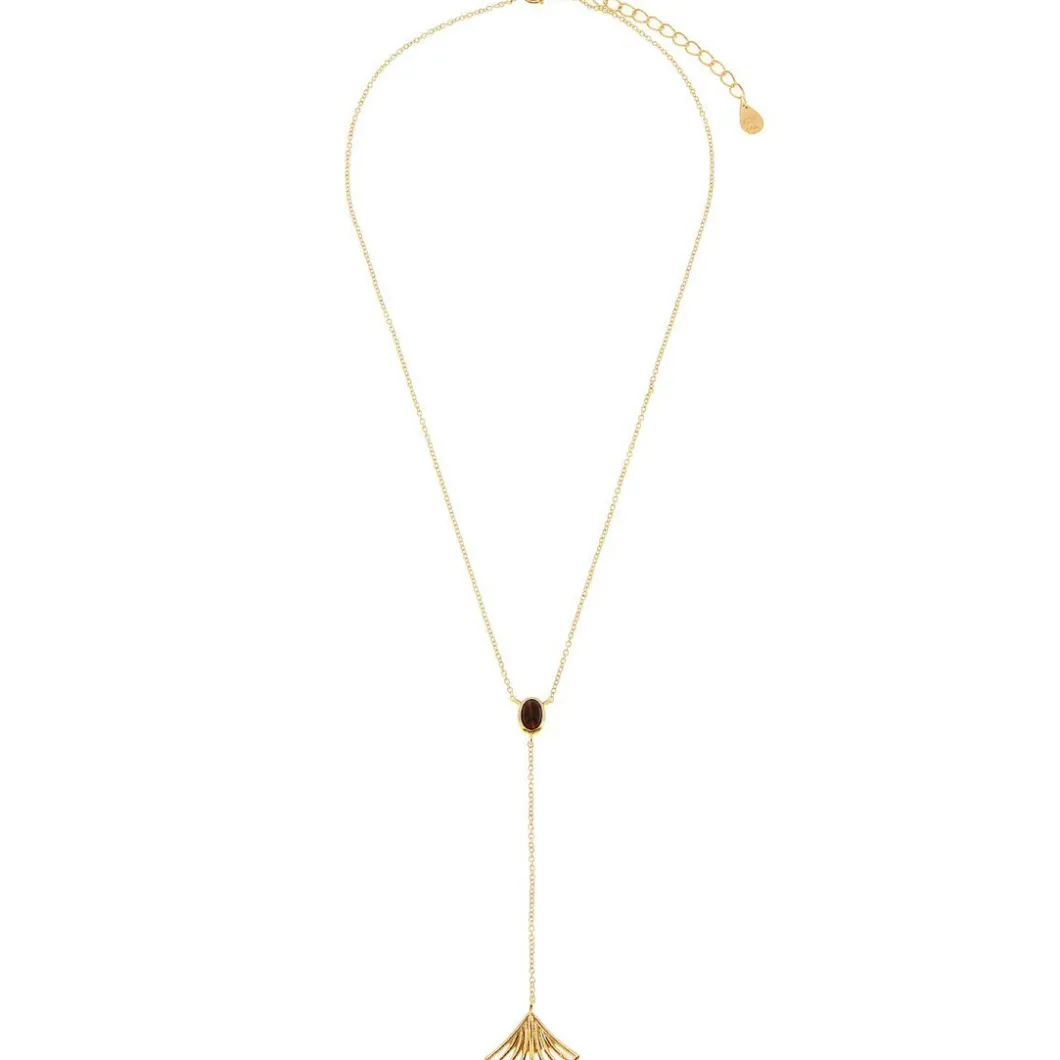 Kosma Paris Collier Et Pendentif<Collier - Collection Arielle & Onyx Noir Doré