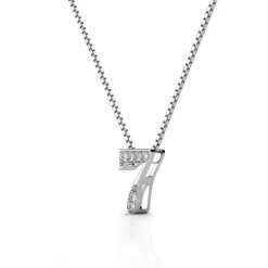 MYC-Paris Collier Et Pendentif<Collier Number 7 Finition Argentée