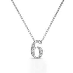 MYC-Paris Collier Et Pendentif<Collier Number 6 Finition Argentée