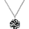 Pierre Lannier Bijoux Collier Et Pendentif<Collier Pierre Lannier JB08A110 - Collier Noir Acier Femme