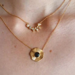 Kosma Paris Collier Et Pendentif<Collier Plaqué Or BNS09550-G Doré