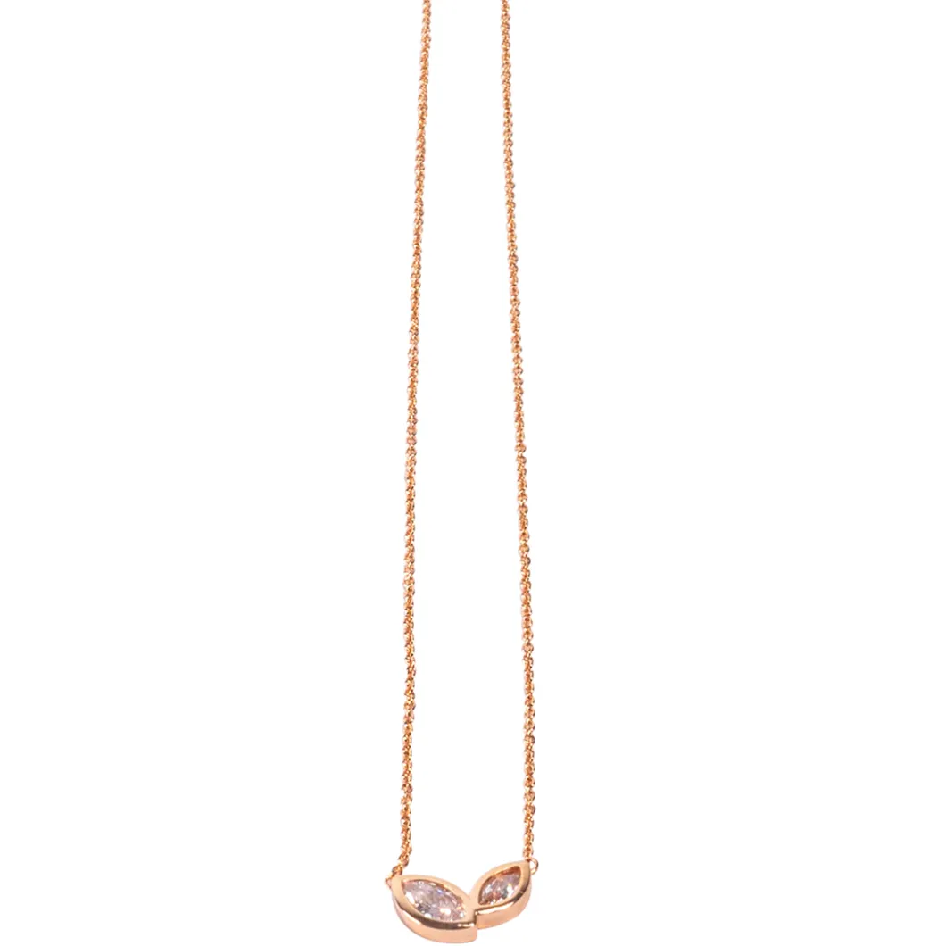Kosma Paris Collier Et Pendentif<Collier Plaqué Or Rose BNS09556-GR Doré rose