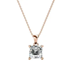 MYC-Paris Collier Et Pendentif<Collier Simple Square Finition Or Rose