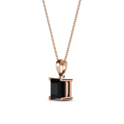 MYC-Paris Collier Et Pendentif<Collier Simple Square Or Rose et Noir