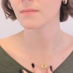 MYC-Paris Collier Et Pendentif<Collier Square Roller Finition Or