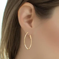 So Charm Bijoux Boucles D'Oreilles<Créoles So Charm - B2787-DORE - Boucles D'Oreilles es Doré