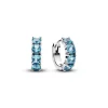 Pandora Boucles D'Oreilles<Créoles Bleu Clair 293851C01