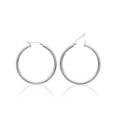 Maison de la Bijouterie Boucles D'Oreilles<Créoles Sensimio Z3040 Argent