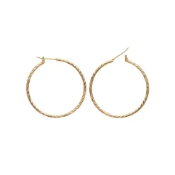 Maison de la Bijouterie Boucles D'Oreilles<Créoles Sensimio Y6Z5Y40 Plaqué or