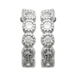 Maison de la Bijouterie Boucles D'Oreilles<Créoles Sensimio Z50UVZ0 Argent
