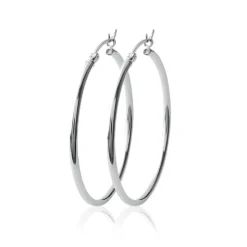 Maison de la Bijouterie Boucles D'Oreilles<Créoles Sensimio WUU50 Argent