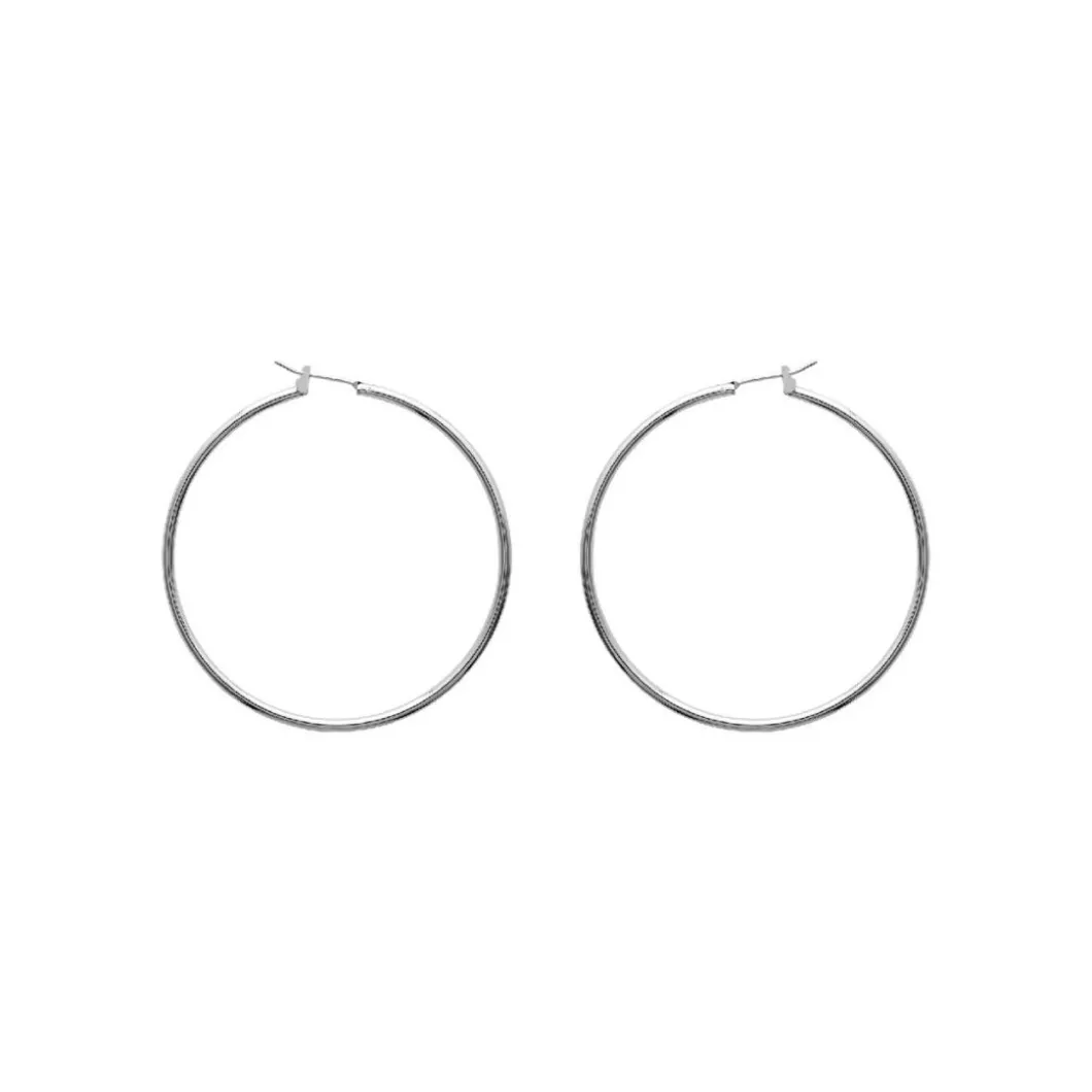 Maison de la Bijouterie Boucles D'Oreilles<Créoles Sensimio WUU50 Argent