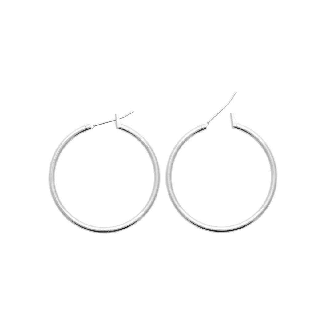 Maison de la Bijouterie Boucles D'Oreilles<Créoles Sensimio WUU30 Argent