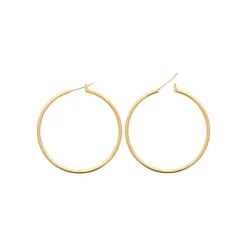 Maison de la Bijouterie Boucles D'Oreilles<Créoles Sensimio YUU40 Plaqué or