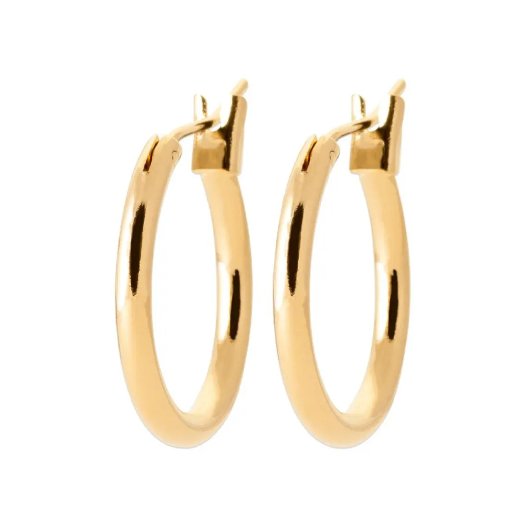 Maison de la Bijouterie Boucles D'Oreilles<Créoles Sensimio YUUZ4 Plaqué or