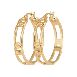 Maison de la Bijouterie Boucles D'Oreilles<Créoles Sensimio Y633500 Plaqué or